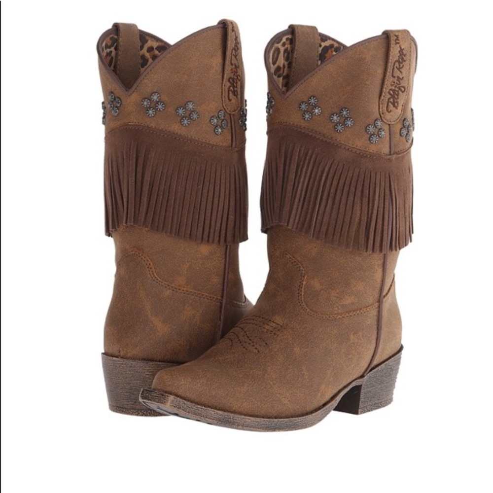 Toddler snip toe boots size 7