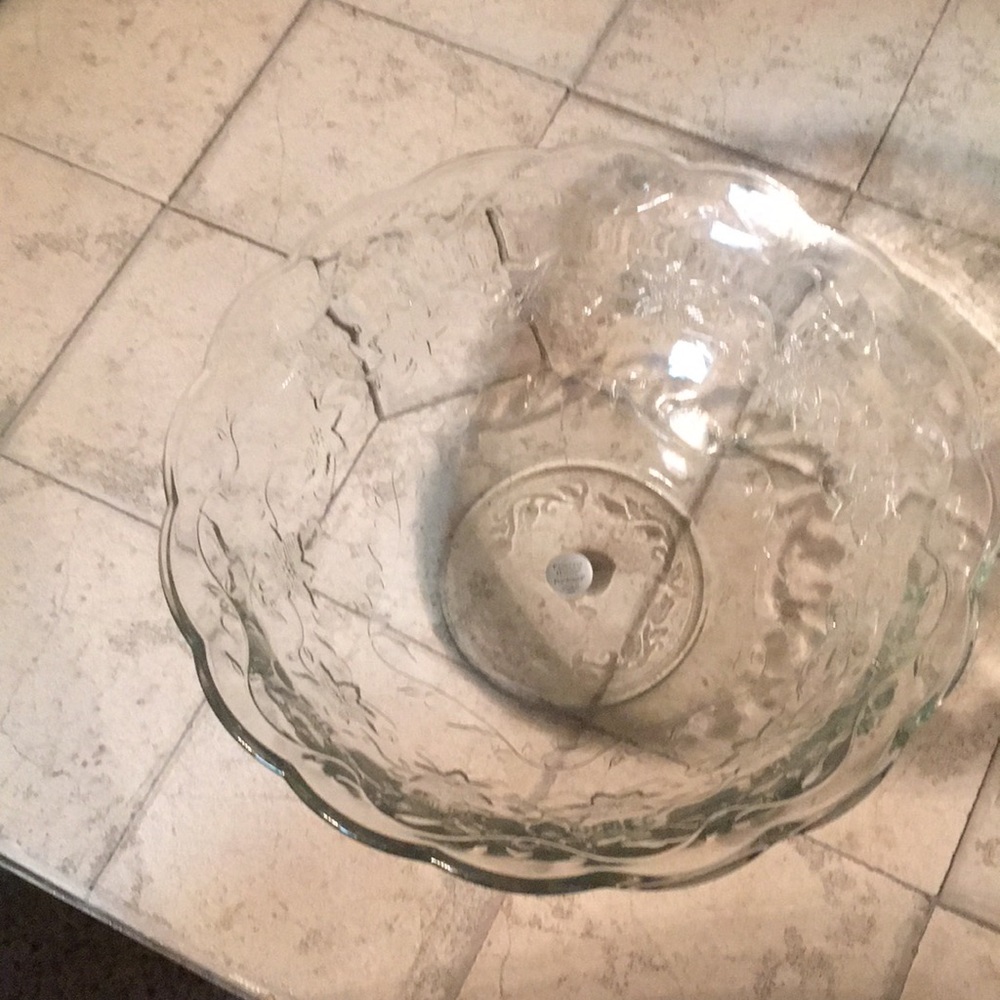 Princess House Fantasia new serving bowl.