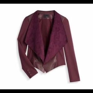 Edyson Maisha Ponte and Faux Leather Jacket