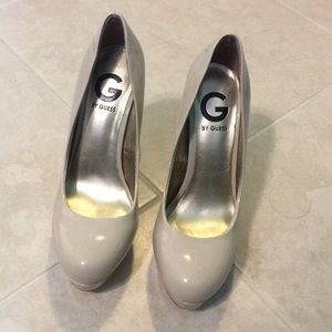 Tan guess heels
