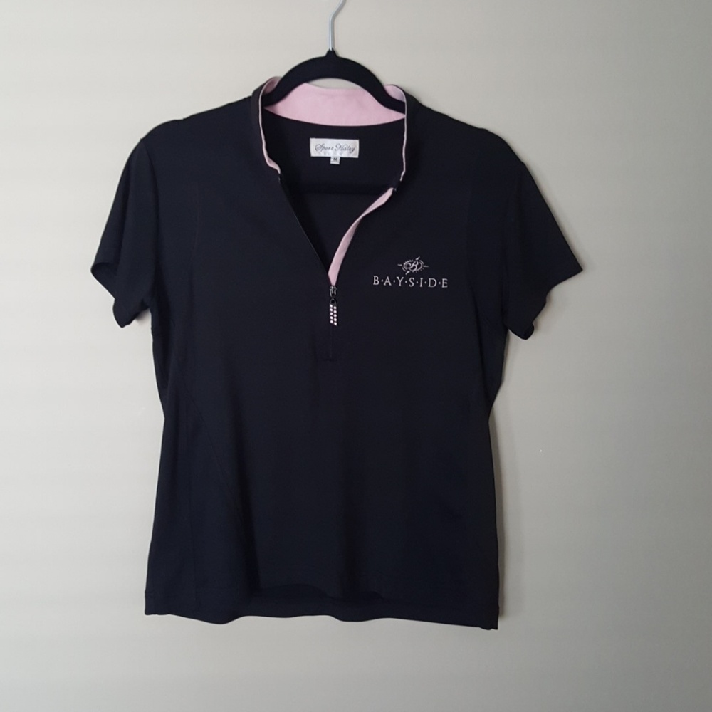 Sport-haley golf top with Bayside logo