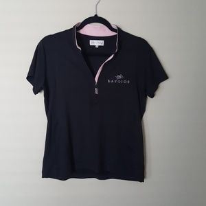 Sport-haley golf top with Bayside logo