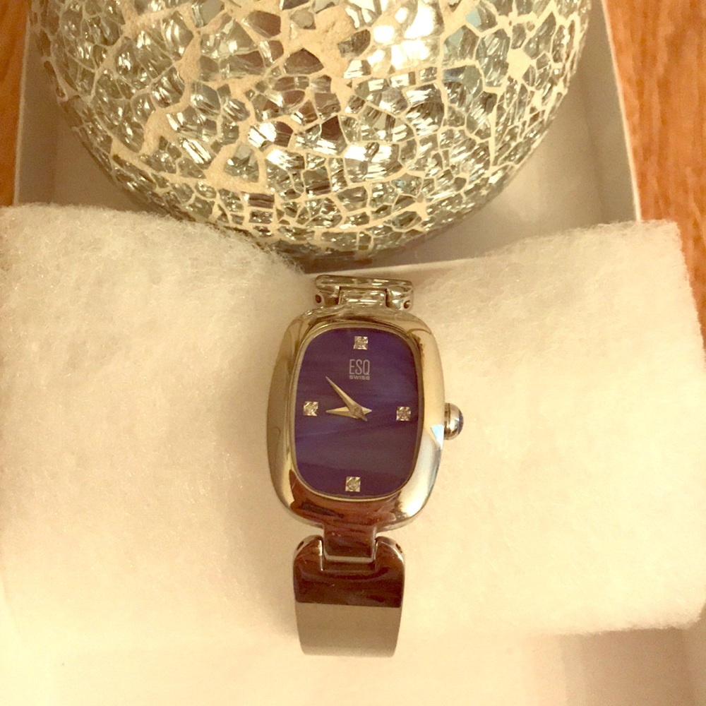 ESQ Swiss by Movado stainless steel watch