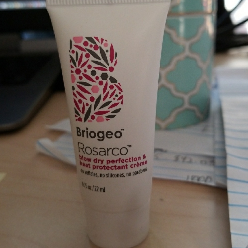 Briogeo Rosarco blow dry/heat protestant creme