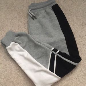 TopShop Color Block Joggers