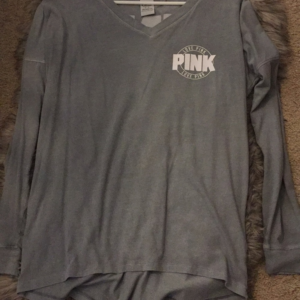 Oversized size small pink shirt