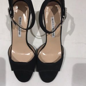 Manolo Blahnik satin Sandals