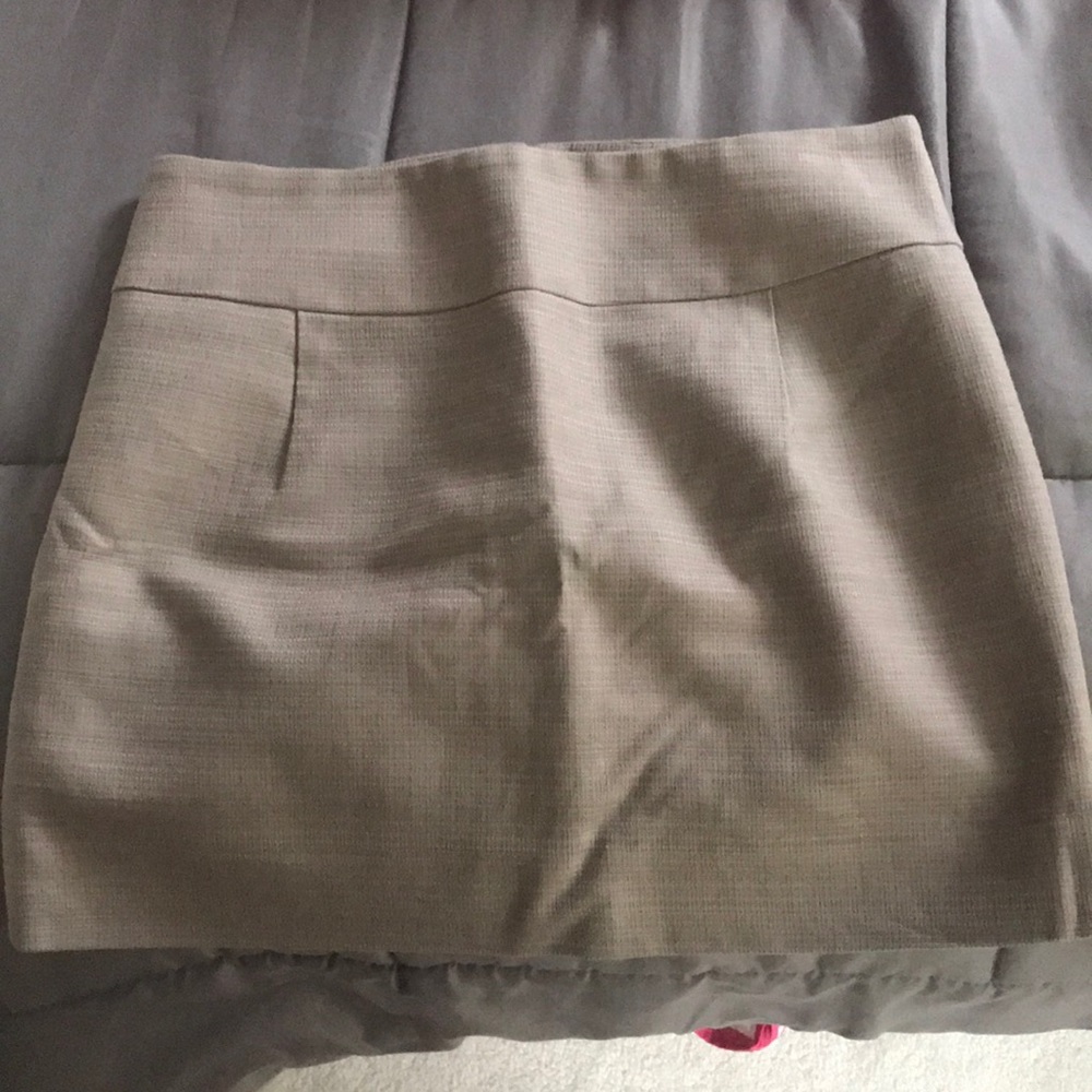 NWT Khaki Stone J Crew Skirt