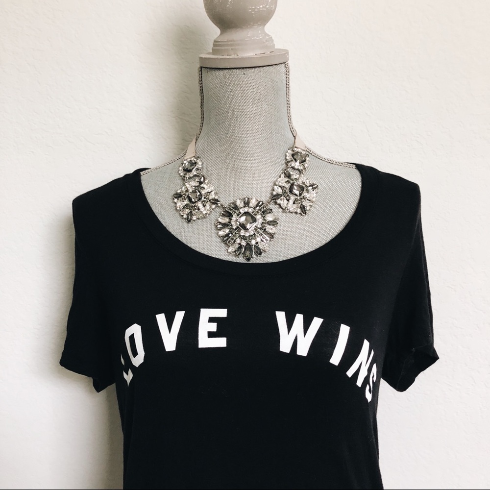 Soft LOVE WINS Tee