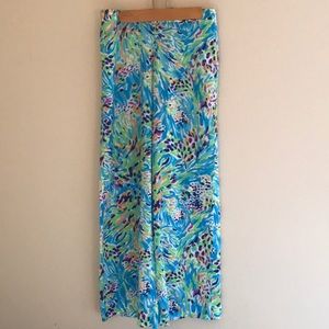 Lilly Pulitzer Middleton Palazzo Pant: Sea Soirée
