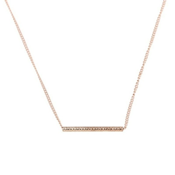 Horizontal Bar Balance Mantra Necklace - Picture 3 of 7