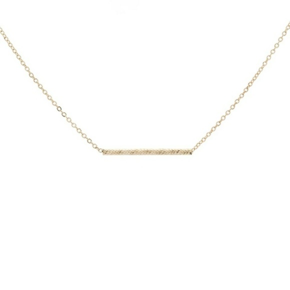 Horizontal Bar Balance Mantra Necklace - Picture 6 of 7
