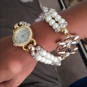Wrap around watch/bracelet very very cute