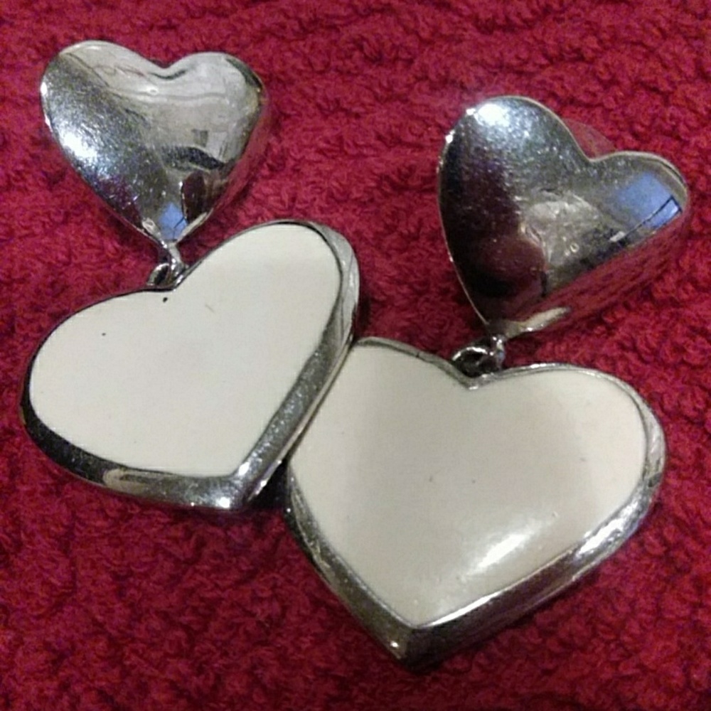 Heart shaped earrings