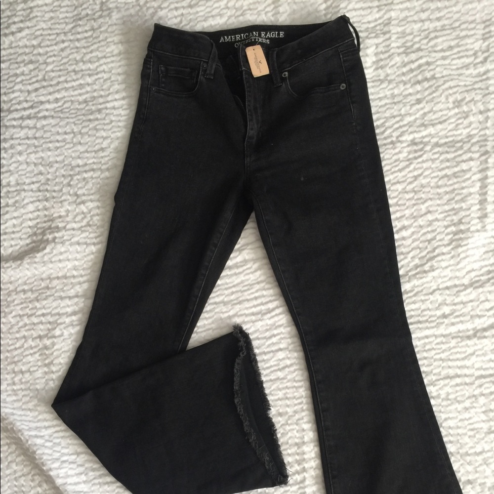 AMERICAN EAGLE denim wide leg NWT