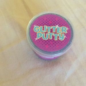 Blue putty glitter putty
