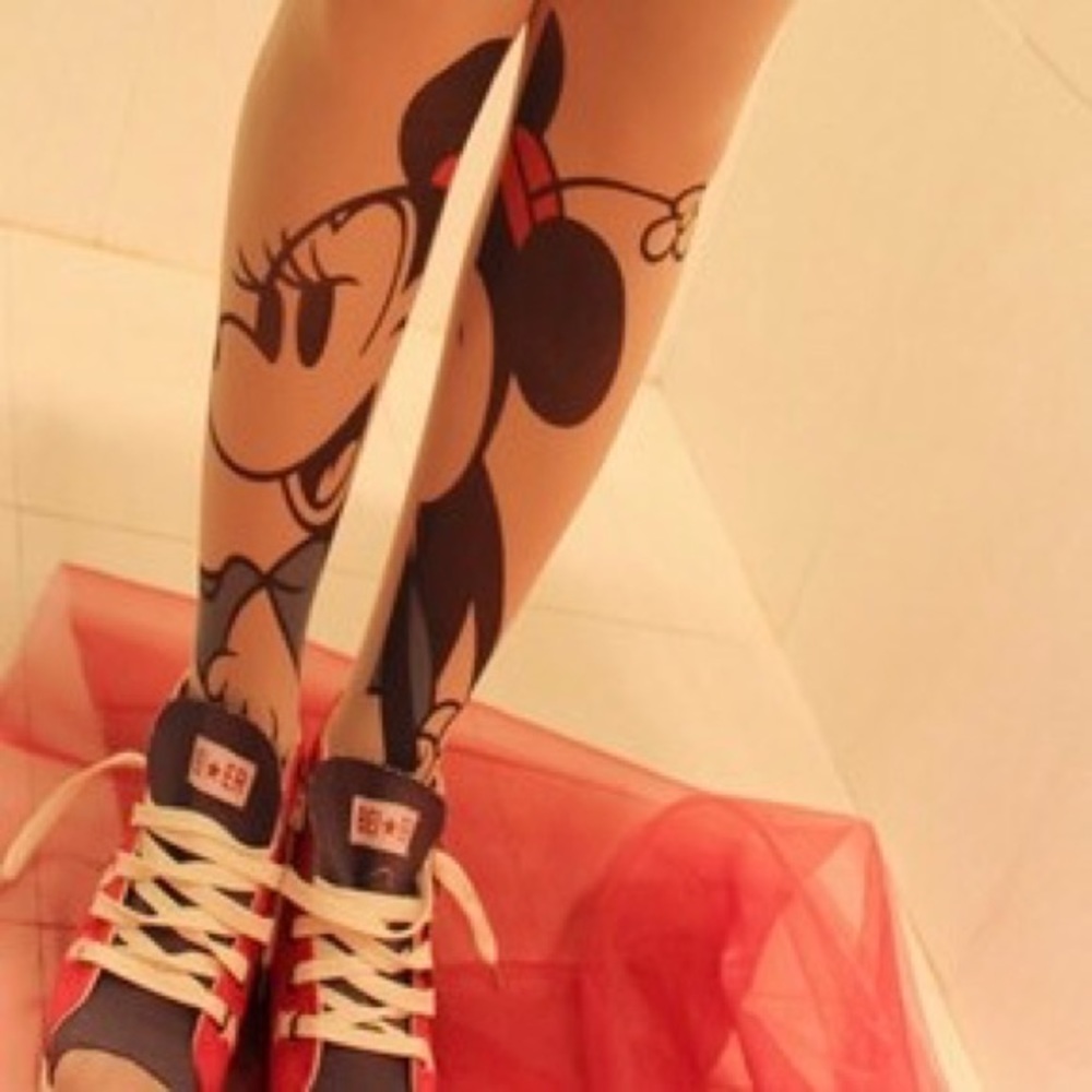 Minnie Mouse Sheer Tights