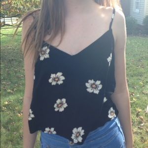 brand new pacsun flowered top