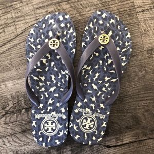 Tory Burch Flip Flops - worn once