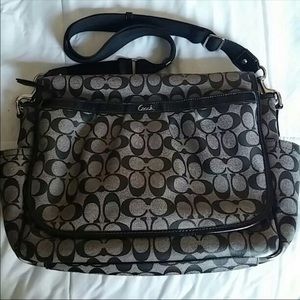 Coach diaper bag