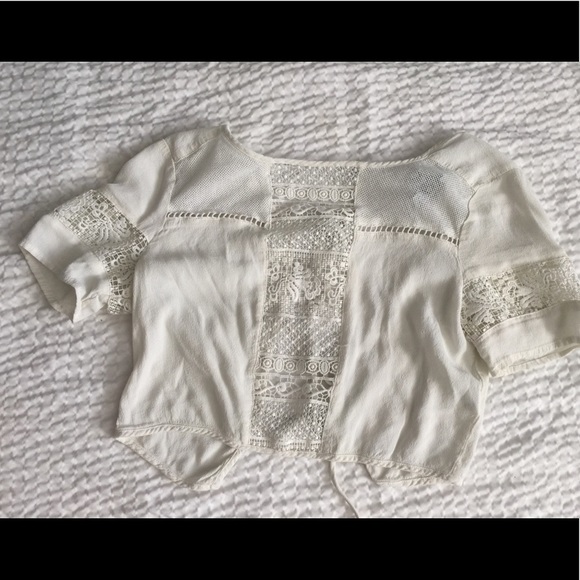 Kendall&kylie crop top, lace - Picture 1 of 3
