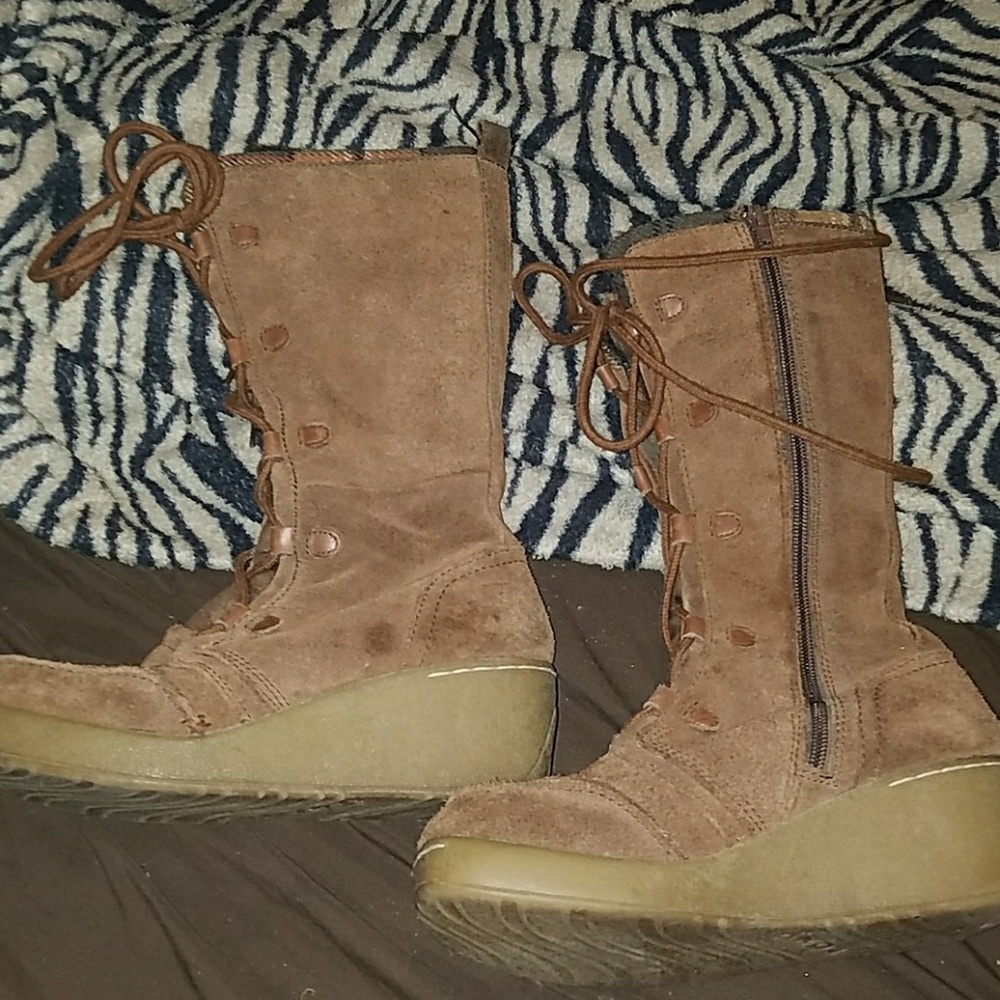 Roxy Timber Leather Super Boots View 2
