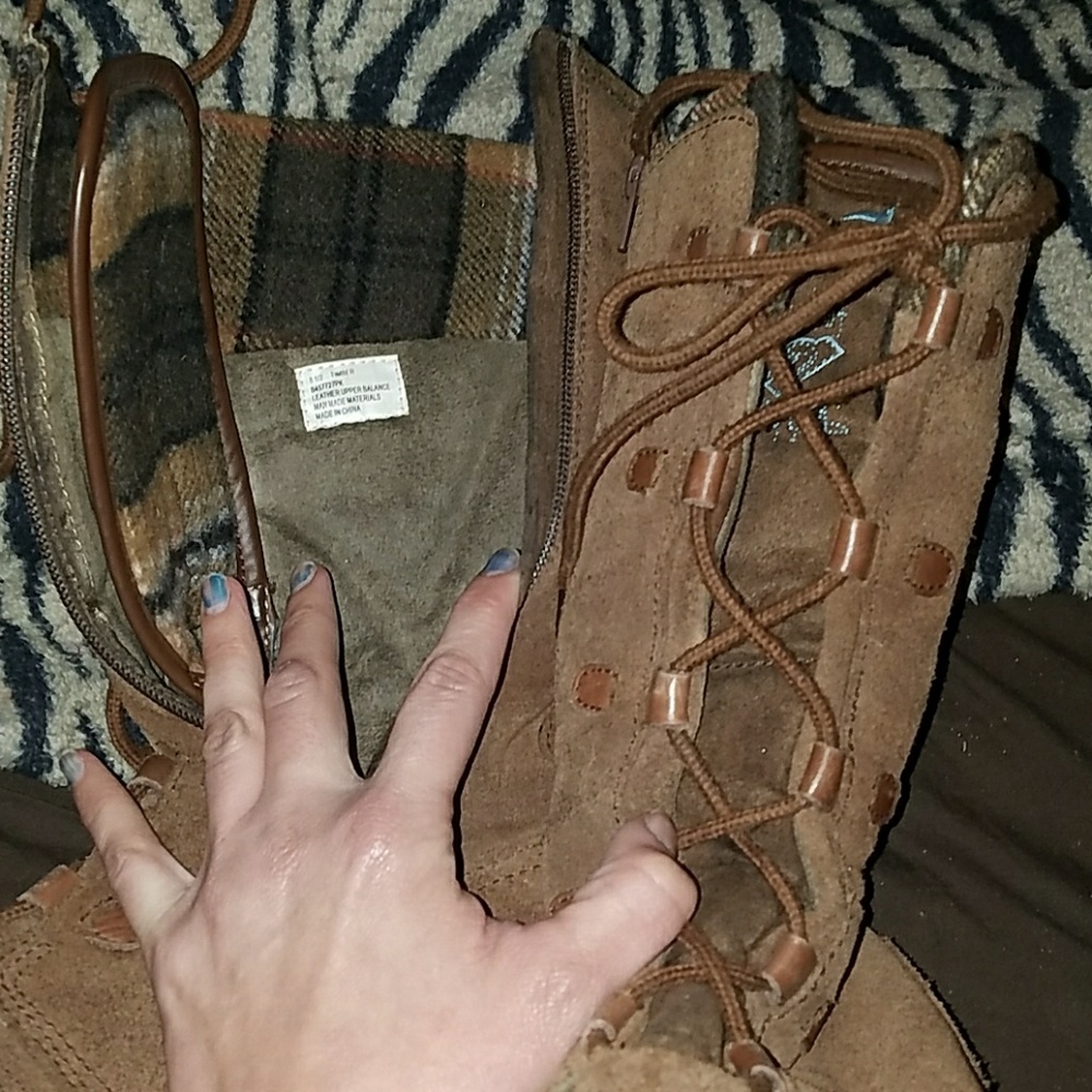 Roxy Timber leather super boots