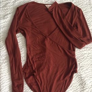Cinnamon colored Bodysuit