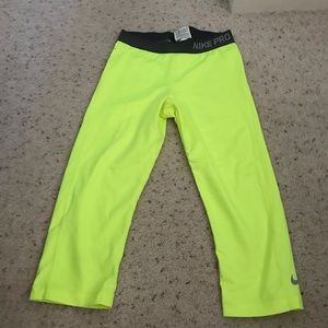 Nike like green leggings