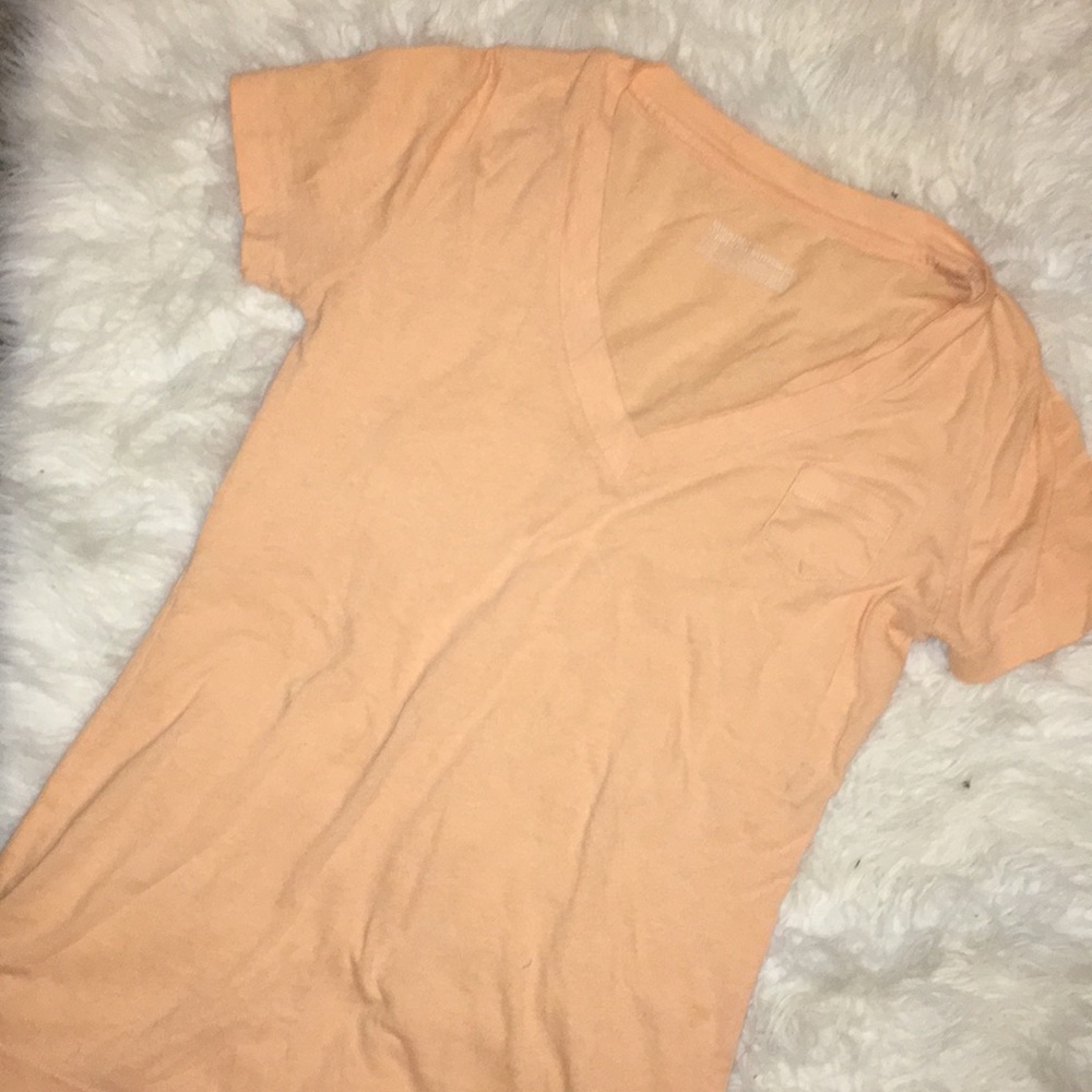 Peach Vneck.