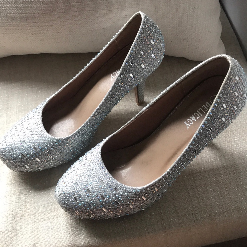 Sparkly heels
