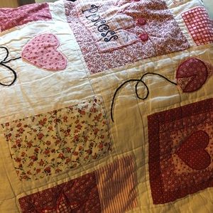 Little Girls Twin Size Quilt