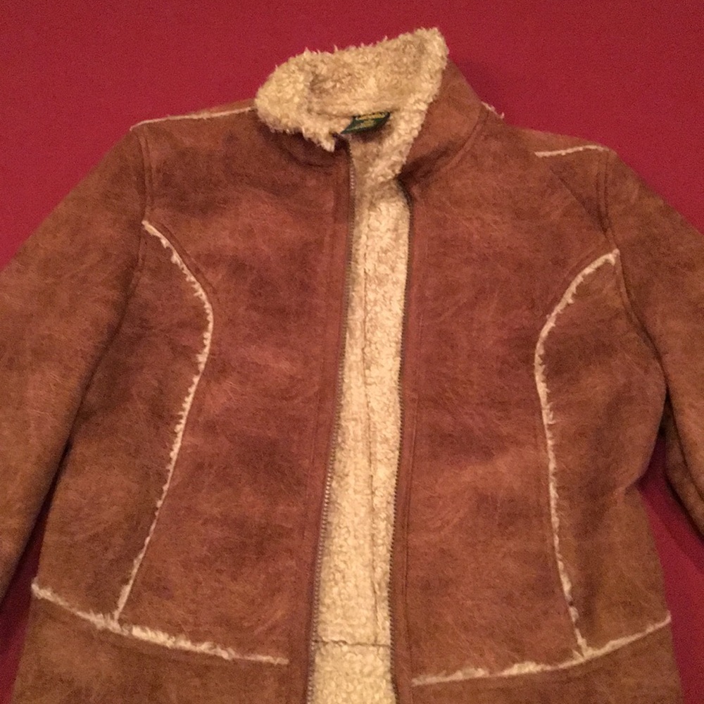 faux fur bomber jacket