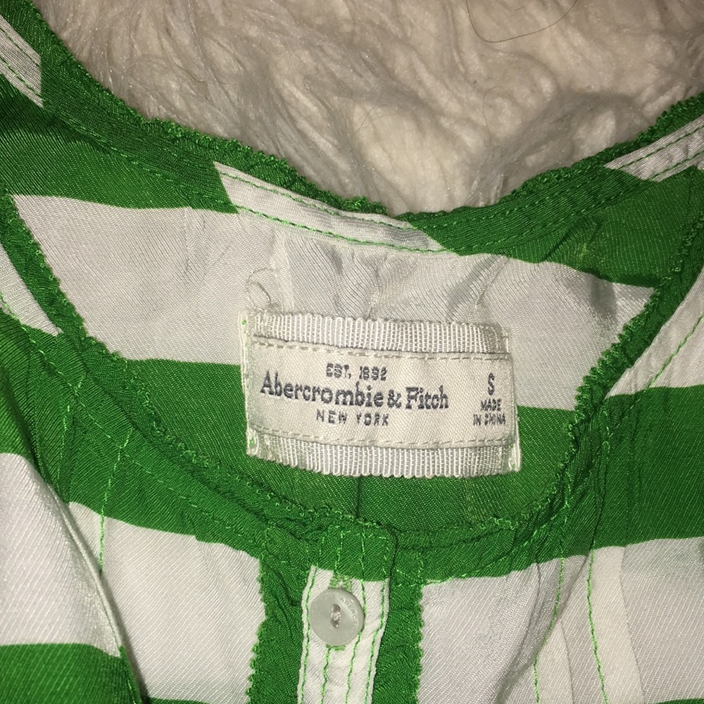 Striped A&F Tank - Picture 2 of 5