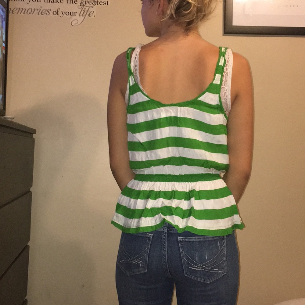 Striped A&F Tank - Picture 5 of 5