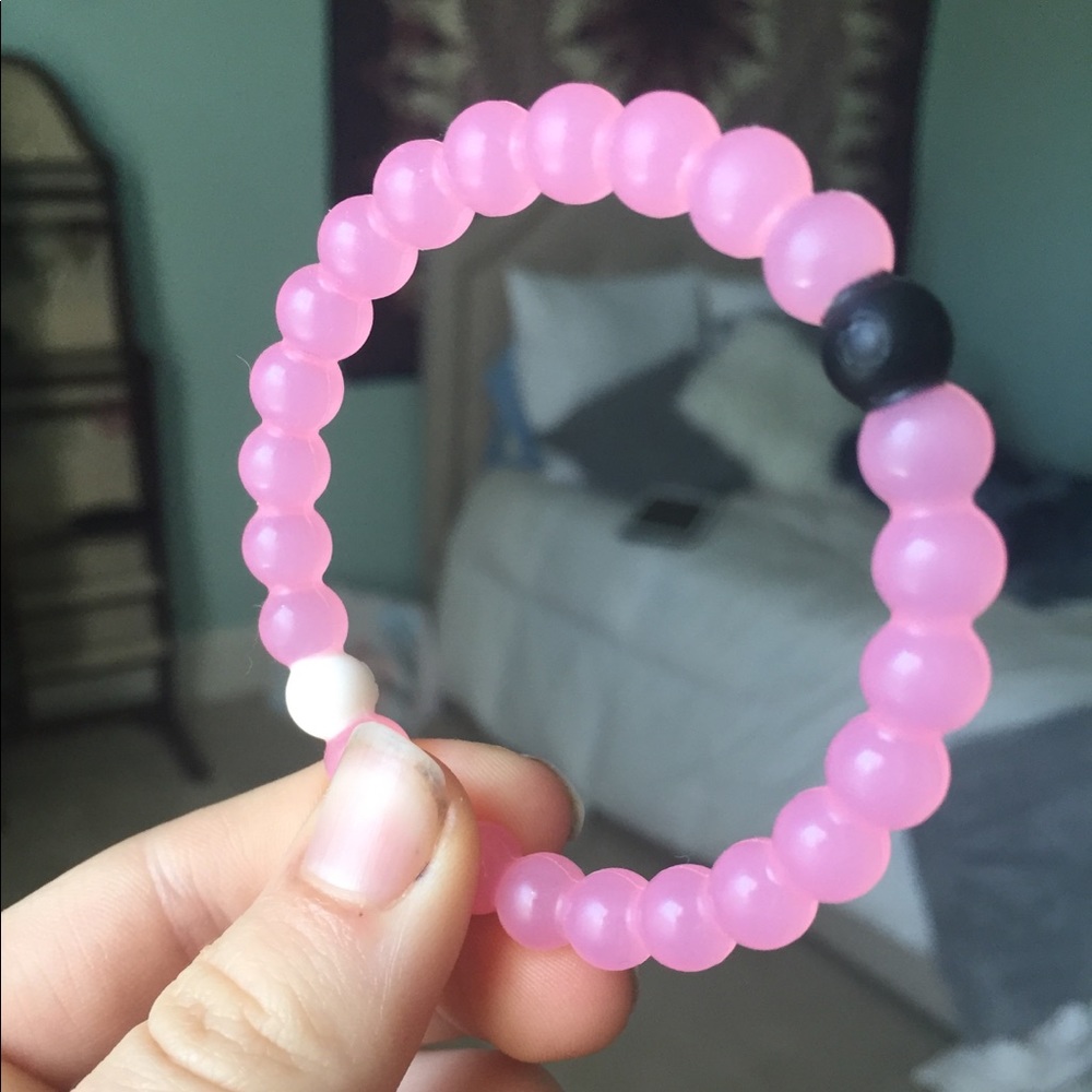 Pink lokai bracelet