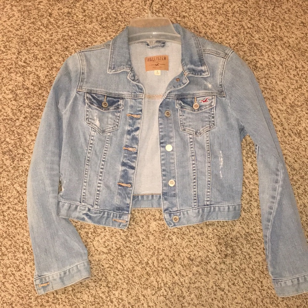 Hollister Light Denim Jean Jacket