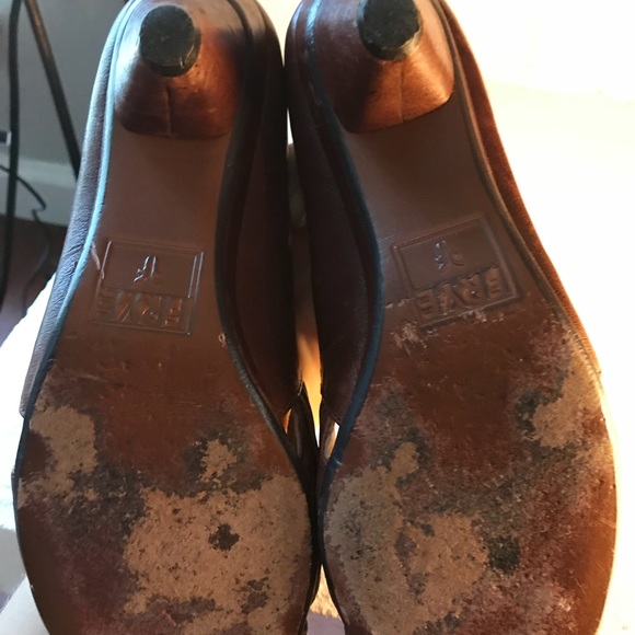 Frye peep toe kitten heels - Picture 4 of 4