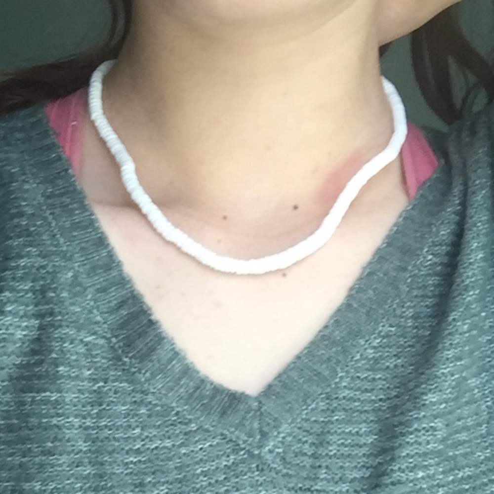 White necklace