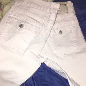 All white mens true religion jeans