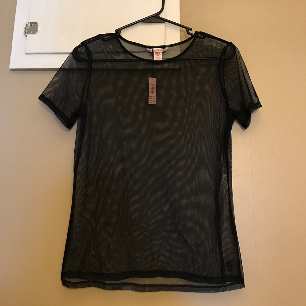 ❌Victoria’s secret mesh shirt❌sold