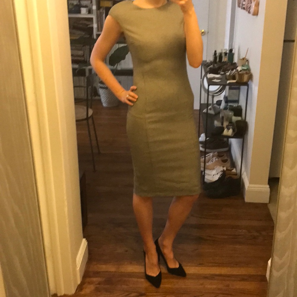 Gorgeous Zara houndstooth dress