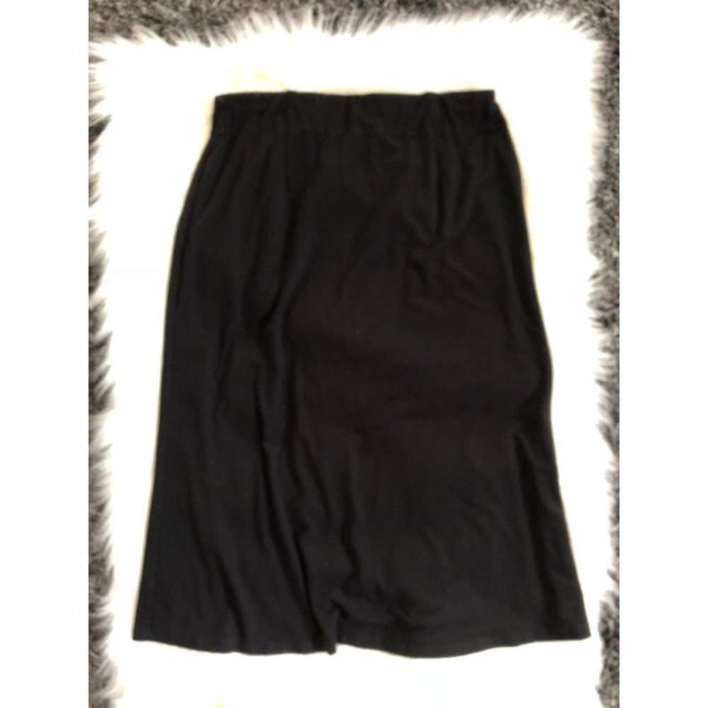 Eileen Fisher A-Line Skirt Black S