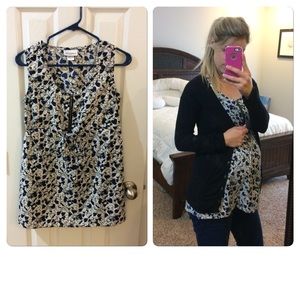 Oh Mamma Maternity top with heart print
