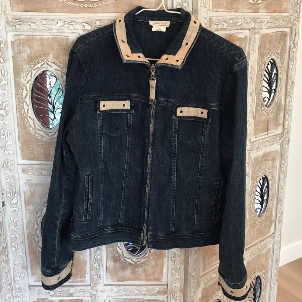 St. John Sport Jean Jacket
