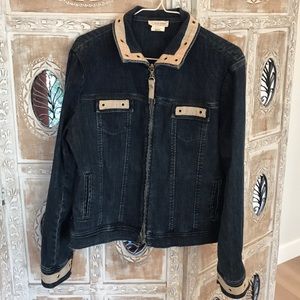 St. John Sport Jean Jacket