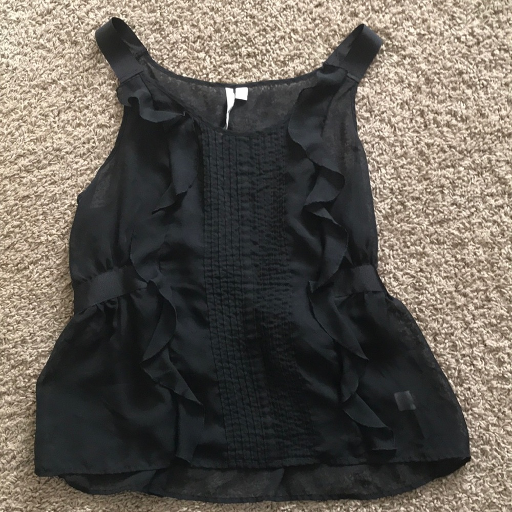 Black sheer Lauren Conrad Blouse