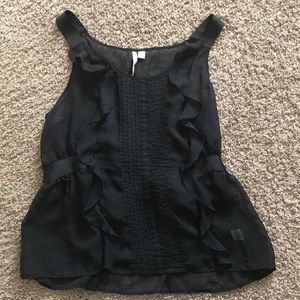 Black sheer Lauren Conrad Blouse