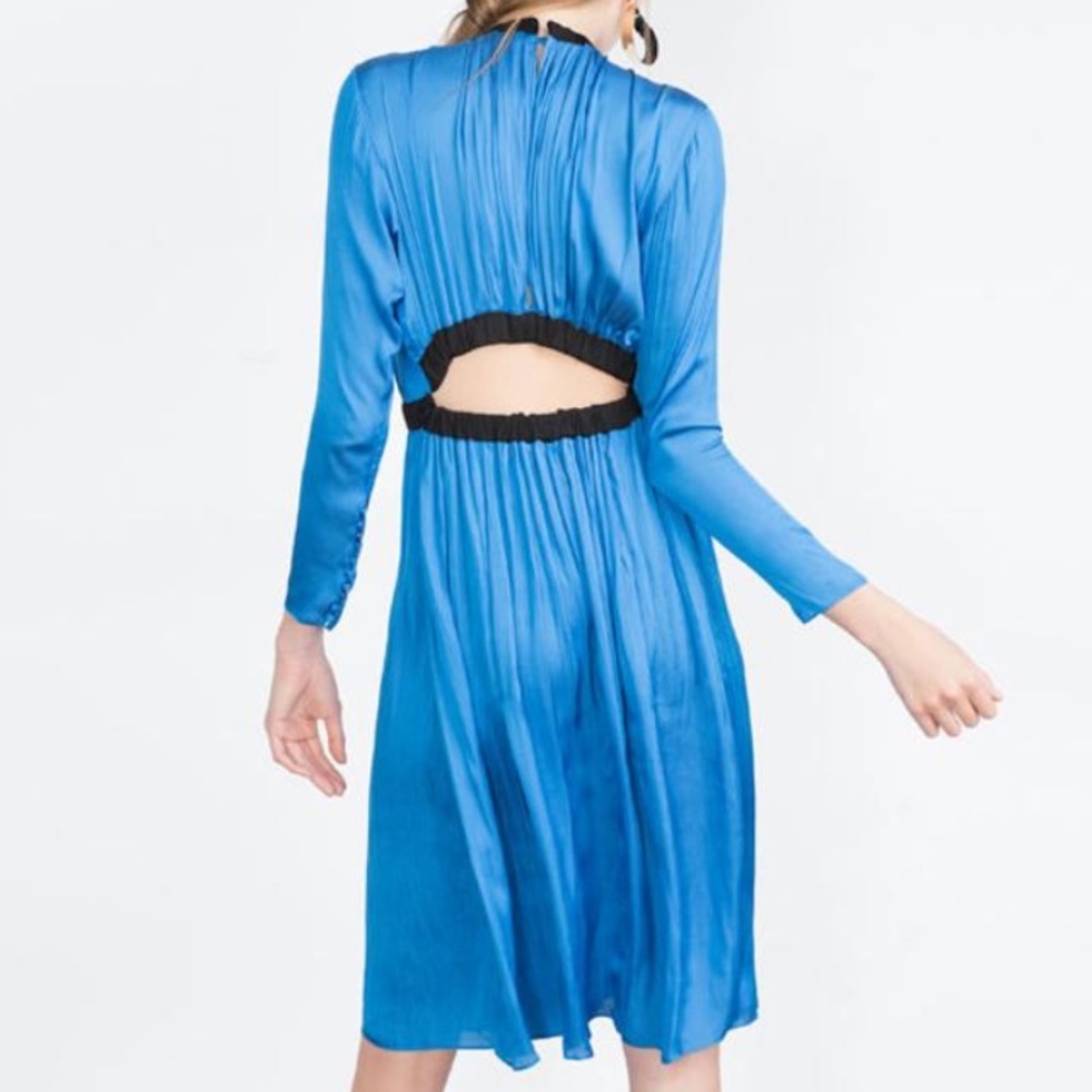 ZARA Studio Dress With Back Slit