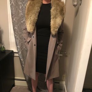 Calvin Klein Jacket w fur